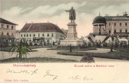 T2 Marosvásárhely, Targu Mures; Kossuth Szobor, Széchenyi Tér, Takarékpéztár, Dutz István és Ferenc, Baritsch Károly, He - Zonder Classificatie