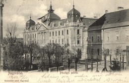 T2/T3 1903 Nagyvárad, Oradea; Pénzügyi Palota. Sonnenfeld Adolf Kiadása / Finance Palace (EK) - Non Classés