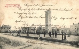 T2/T3 1907 Sepsiszentgyörgy, Sfantu Gheorghe; Magyar Kir. Dohánygyár, Gépház  / Tobacco Factory, Engine House  (fl) - Unclassified