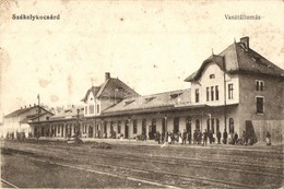 * T3 1917 Székelykocsárd, Kocsárd, Lunca Muresului; Vasútállomás / Bahnhof / Railway Station (Rb) - Zonder Classificatie