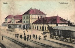 T2/T3 Tövis, Teius; Vasútállomás / Bahnhof / Railway Station (EK) - Unclassified