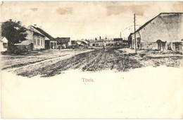 T2/T3 1907 Tövis, Teius; Utcakép. Magyar Automatagyár és Kölcsönz? Részvénytársaság Kiadása / Street View (fl) - Zonder Classificatie