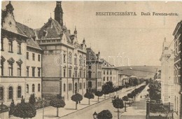 * T2/T3 Besztercebánya, Banská Bystrica; Deák Ferenc Utca. Machold F. Kiadása / Street (EK) - Unclassified