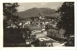T2 1925 Besztercebánya, Banská Bystrica; Tér / Square. Photo - Unclassified