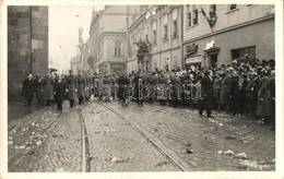 ** T2 1938 Kassa, Kosice; Bevonulás, Horthy Miklós és Purgly Magdolna / Entry Of The Hungarian Troops - Unclassified