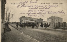 T2 1915 Komárom, Komárno; Huszár Csapat / Husaren Truppe / Hungarian Cavalrymen, Hussars - Ohne Zuordnung