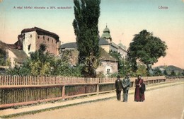 ** T2/T3 L?cse, Levoca; A Régi Körfal Részlete A XVI. Századból / Old City Gate From The 16th Century (EK) - Unclassified