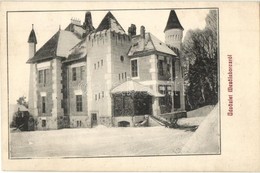 T2/T3 Mez?laborc, Medzilaborce; Lovag Skoda Kastély Télen. Schönfeld Sámuel Kiadása / Castle In Winter (EK) - Ohne Zuordnung