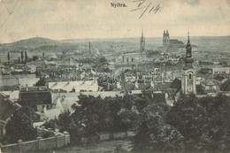 T3 Nyitra, Nitra; Látkép. Felsner Kiadása / General View (EB) - Zonder Classificatie