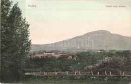 T3 Nyitra, Nitra; Zobor-hegy Részlete. Iritzer Zsigmond Kiadása / Zobor Mountain  (fa) - Non Classificati