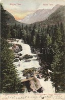 ** T2 1898 Tátra, Nagytarpataki Fels? Vízesés. Franz Pietschmann / Grosskohlbacher Oberer Wasserfall / Waterfall - Unclassified