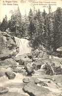 T2/T3 Tátra, Közép Nagy-Tarpatak Vízesés. Divald Károly 1479-1907 / Waterfall - Ohne Zuordnung