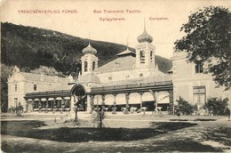 * T3 Trencsénteplic-fürd?, Kupele Trencianske Teplice; Gyógyterem. Hermann Seibt Kiadása / Cursalon / Spa Hall (Rb) - Zonder Classificatie