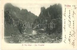 T2/T3 1900 Vrátna, Vágvölgy. Gansel Lipót 155. Dr. Pattantyus M. Felvétele / Povazie, Vratna Dolina / Váh Valley (EK) - Non Classés