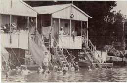 T2 Abbazia, Opatija; Fürd?z?k A Kabinokkal / Bathing Peoaple With Spa Cabins. Photo - Unclassified