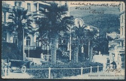 T2/T3 Abbazia, Hotel Pension Belle Vue, Automobile (EK) - Ohne Zuordnung