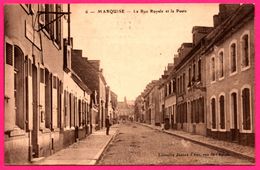 Marquise - La Rue Royale Et La Poste - Animée - Librairie JEANNE D'ARC - Marquise