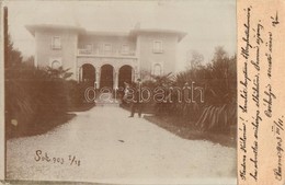 T2/T3 1903 Fiume, Villa. Photo (EK) - Ohne Zuordnung