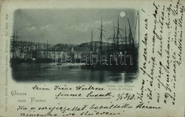 T2/T3 1898 Fiume, Hafen  / Port, Ships (EK) - Ohne Zuordnung