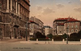 T2/T3 Fiume, Piazza Elisabetha / Square (EK) - Non Classés