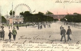 T3 Vienna, Wien II. Venedig, Riesenrad, Praterstern, Haupt-Allee / Ferris Wheel, Amusement Park (fa) - Ohne Zuordnung