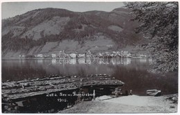 T2 1913 Zell Am See Von Thumersbach. Leop. Haidinger Photo - Non Classés