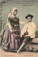 * T2/T3 Népviselet Magyarországból. Baranyai Sokácok, Népviselet / Schokatzentracht / Hungarian Folklore, Traditional Co - Unclassified