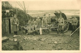 ** T2 1916 Artillerie In Feuerstellung An Der Strypa-Front. Feldpostkarte Weltkrieg 1914-16. / WWI K.u.k. Military, Arti - Non Classificati