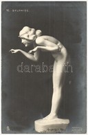 T2/T3 1904 VI. Sylphide / Art Nouveau Erotic Nude Lady Sculpture. Serie 285. Raphael Tuck  Fils S: Raphael Kirchner (EK) - Ohne Zuordnung