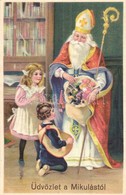 ** T1/T2 Üdvözlet A Mikulástól / Saint Nicholas. Import 226. 2169. Litho - Zonder Classificatie