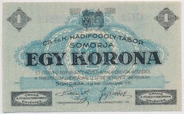 Somorja / Hadifogolytábor 1916. Január 15. 1K Két Nagybet?s Sorozat és Arab Sorszámmal T:I-
Adamo HHS-1.4.1 - Unclassified