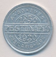 1930. 'A 80 éves Pesti Napló Jubiláris éve 1850-1930. / Pesti Napló - Szerencsét Hoz' Al Zseton (23mm) T:2 - Non Classés