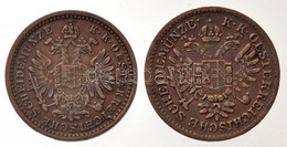 1851B 1/4kr Cu + Ausztria 1885. 5/10kr Cu T:1- - Non Classés