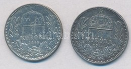 1915KB 1K Ag 'Ferenc József' (2x) T:3 Patina
Adamo K5.1 - Ohne Zuordnung