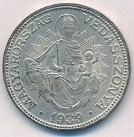 1939. 2P Ag 'Madonna' T:1-,2 Kis Patina, Kis Ph.
Adamo P7 - Non Classificati