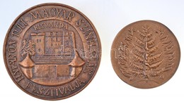 Borsos Miklós (1906-1990) 1986. 'Budapesti Könyvipari Szövetkezetek Szövetsége - BNV' Br érem (69mm) + Beck András(?) (1 - Non Classés