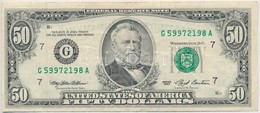 Amerikai Egyesült Államok 1994. (1993) 50$ 'Federal Reserve Note' 'Mary Ellen Withrow - Lloyd Bentsen' T:III 
USA 1994.  - Non Classés