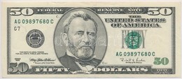 Amerikai Egyesült Államok 1996-1999. (1996) 50$ 'Federal Reserve Note' 'Mary Ellen Withrow - Robert E. Rubin' T:II-,III  - Unclassified