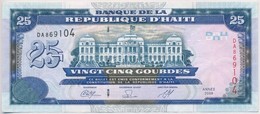 Haiti 2009. 25G T:II-,III Szép Papír
Haiti 2009. 25 Gourdes C:VF,F Nice Paper - Ohne Zuordnung