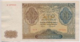 Lengyelország / Német Megszállás 1941. 100Zl T:II,II-
Poland / German Occupation 1941. 100 Zlotych C:XF,VF
Krause 103 - Zonder Classificatie