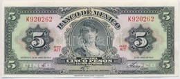 Mexikó 1963. 5P T:II
Mexico 1963. 5 Pesos C:XF
Krause 60 - Non Classés