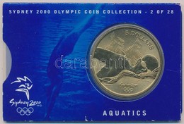 Ausztrália 2000. 5$ 'Olimpiai érmegy?jtemény - Vízisportok' A Sorozat 2. Számú Darabja, Eredeti Tokban T:1  
Australia 2 - Unclassified