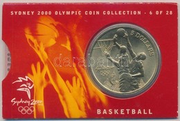 Ausztrália 2000. 5$ 'Olimpiai érmegy?jtemény - Kosárlabda' A Sorozat 6. Számú Darabja, Eredeti Tokban T:1  
Australia 20 - Ohne Zuordnung