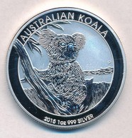 Ausztrália 2015. 1$ Ag 'Ausztrál Koala' (1oz/0.999) T:BU
Australia  2015. 1 Dollar Ag 'Australian Koala' (1oz/0.999) C:B - Zonder Classificatie