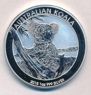Ausztrália 2015. 1$ Ag 'Ausztrál Koala' (1oz/0.999) T:BU
Australia  2015. 1 Dollar Ag 'Australian Koala' (1oz/0.999) C:B - Unclassified