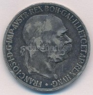 Ausztria 1900. 5K Ag 'Ferenc József' T:2-,3 
Austria 1900. 5 Corona Ag 'Franz Joseph' C:VF,F 
Krause KM#2807 - Unclassified