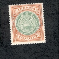 Antigua1908-17: Yvert33mh* (Michel30)Stamp Is Lightly Hinged And With Full,original Gum - 1858-1960 Crown Colony