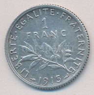 Franciaország 1915. 1Fr Ag T:2
France 1915. 1 Franc Ag C:XF
Krause KM#844.1 - Unclassified