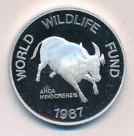 Fülöp-szigetek 1987. 200P Ag 'Mindorói Bivaly' T:PP Felületi Karc
Philippines 1987. 200 Piso Ag 'Mindoro Buffalo' C:PP S - Zonder Classificatie