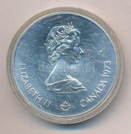 Kanada 1973. 5$ Ag 'Montreali Olimpia - Észak-Amerika Térkép' T:1
Canada 1973. 5 Dollars Ag 'Montreal Olympic Games - No - Ohne Zuordnung